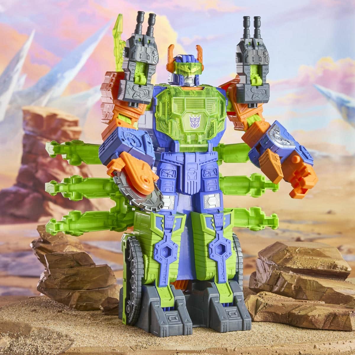 Transformers Figura De Acci&oacute;n Cyberworld Scorponok image number null