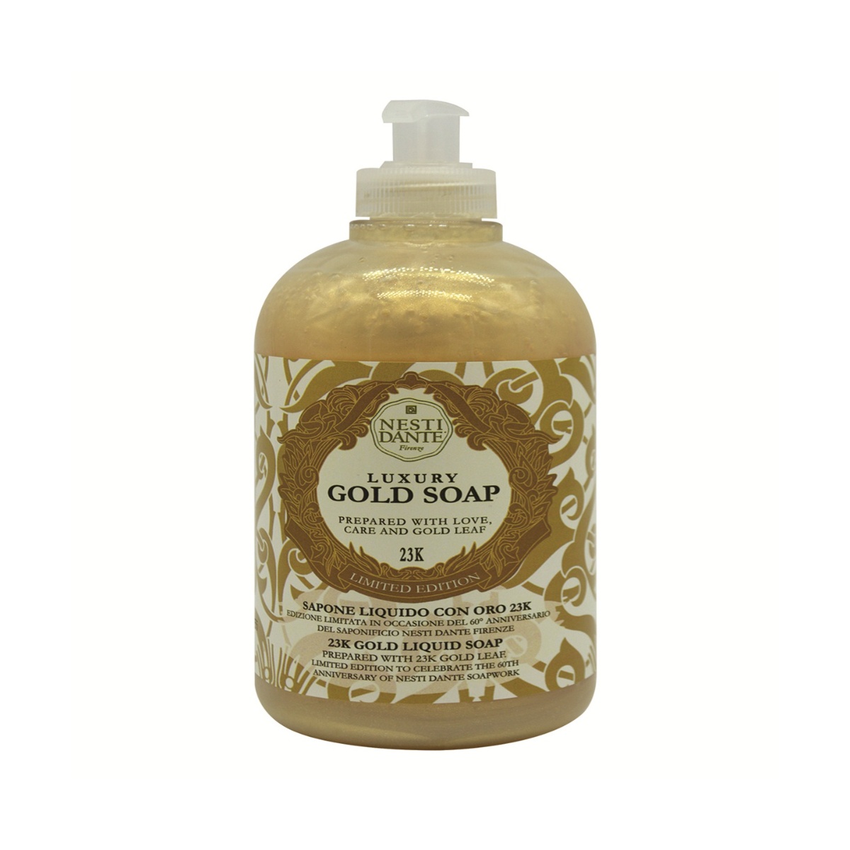 Jab&oacute;n L&iacute;quido Nesti Dante Luxury Gold 500 Ml image number null