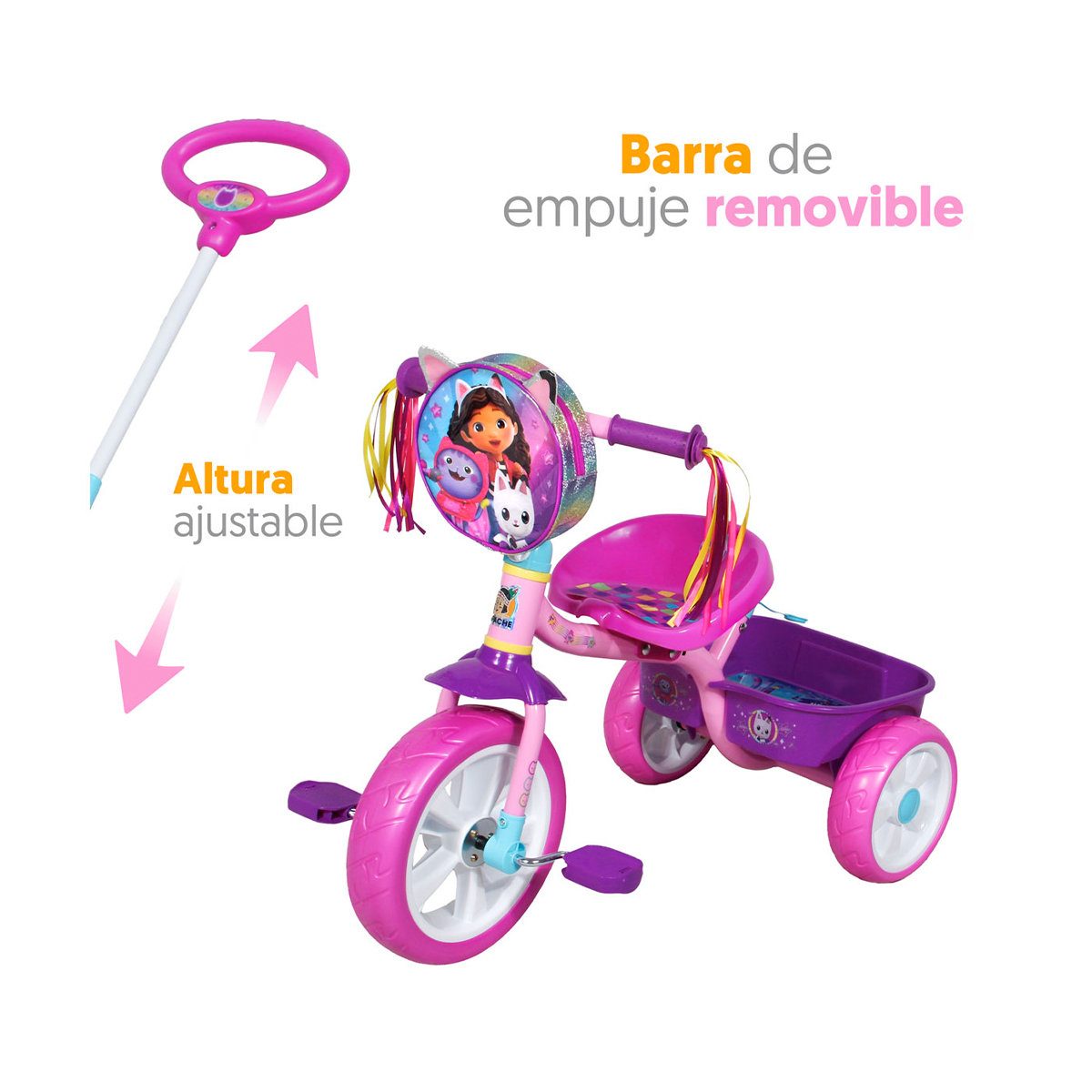 Triciclo Deluxe Gabby'S Dollhouse Apache Flying Wheel image number null
