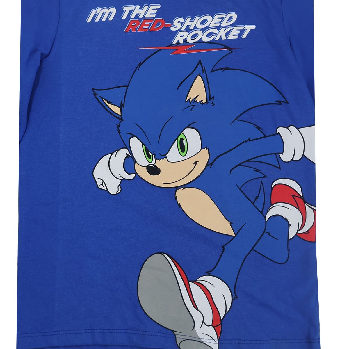 Pijama de Playera Manga Larga y Pantal&oacute;n Dise&ntilde;o Sonic para Ni&ntilde;o image number null
