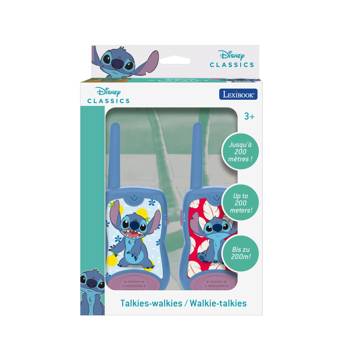 Walkie Talkies Stitch Lexibook image number null
