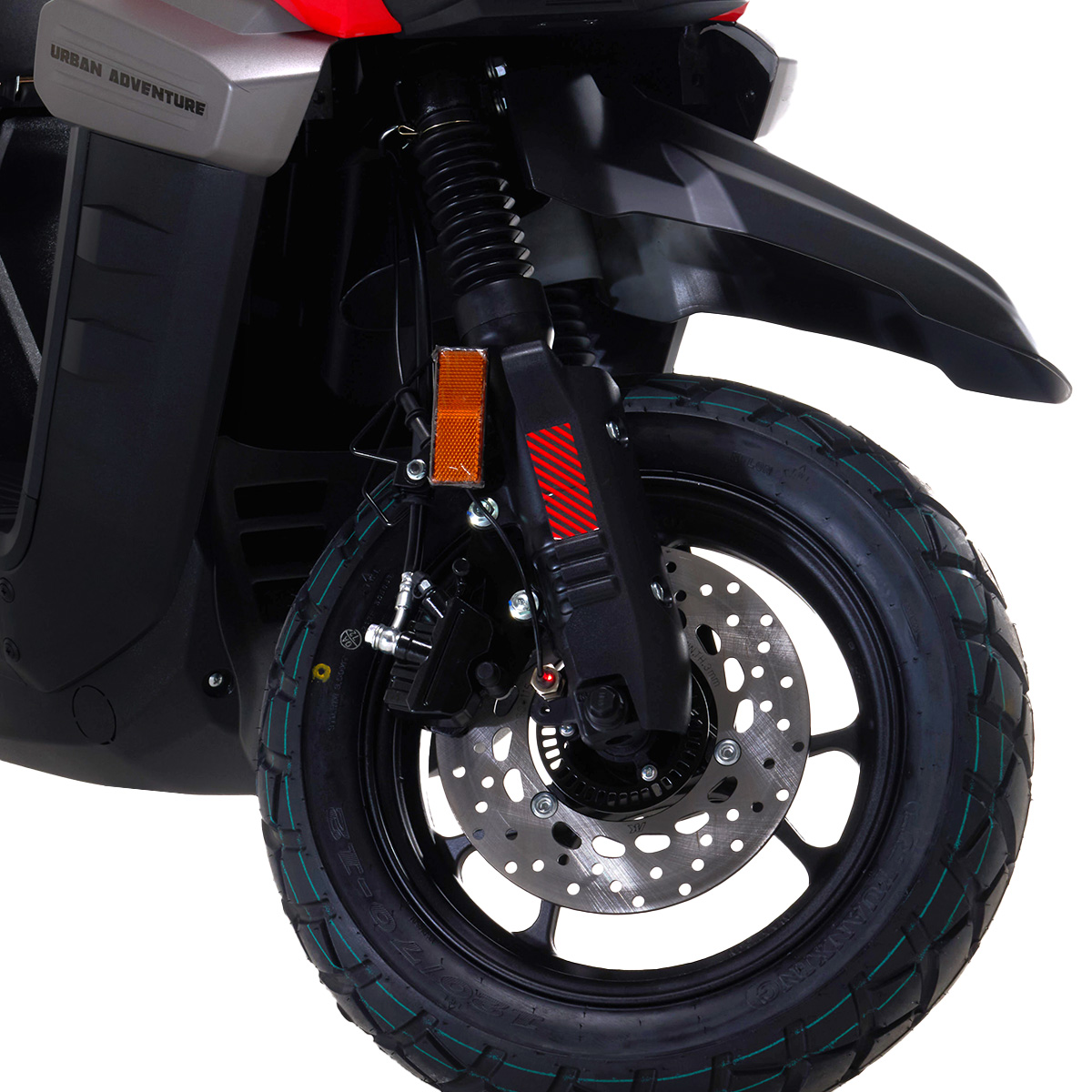 Motoneta Treck Motors Acorazada 150 Rojo/Negro 2026 image number null