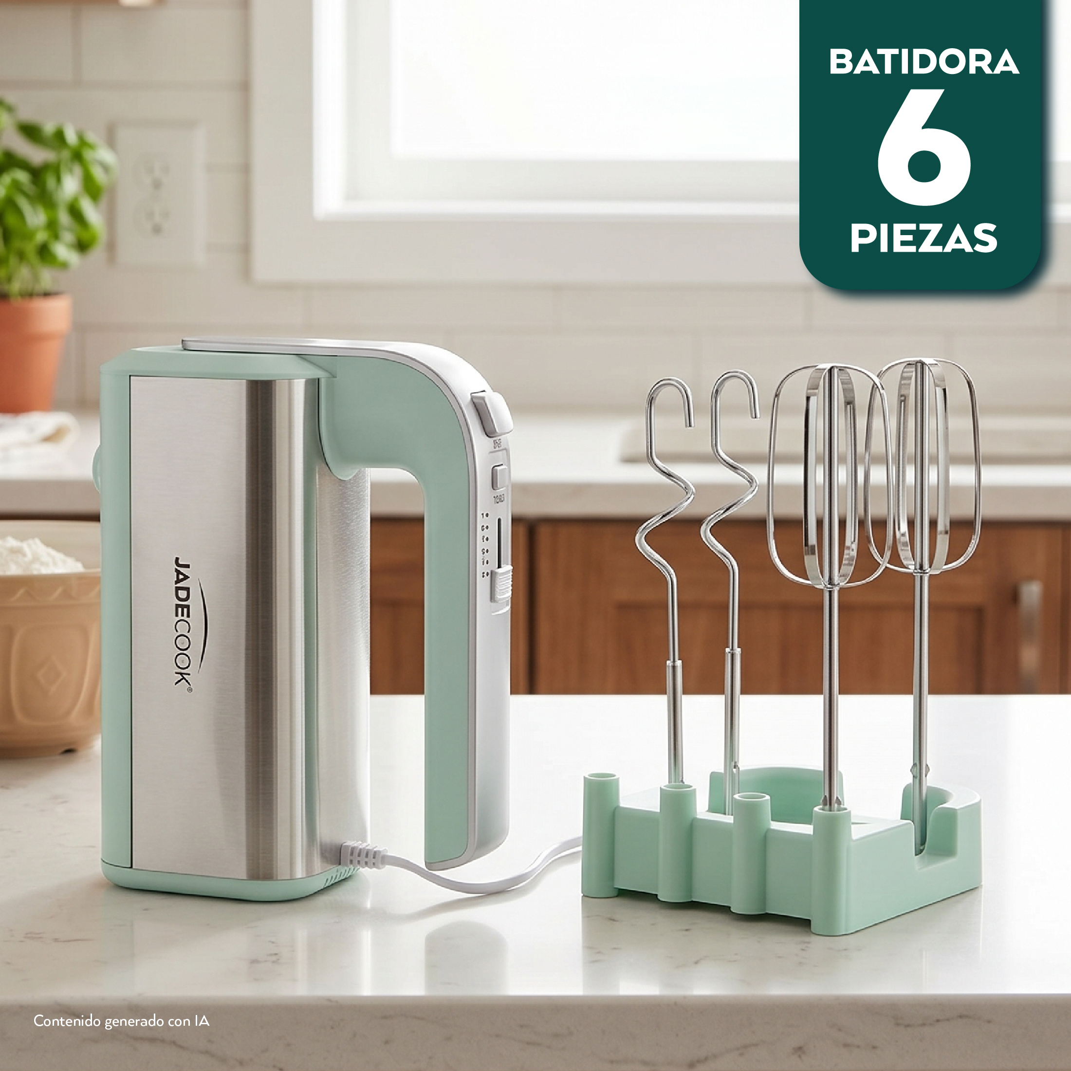 Batidora Manual 5 Vl Jade Cook image number null