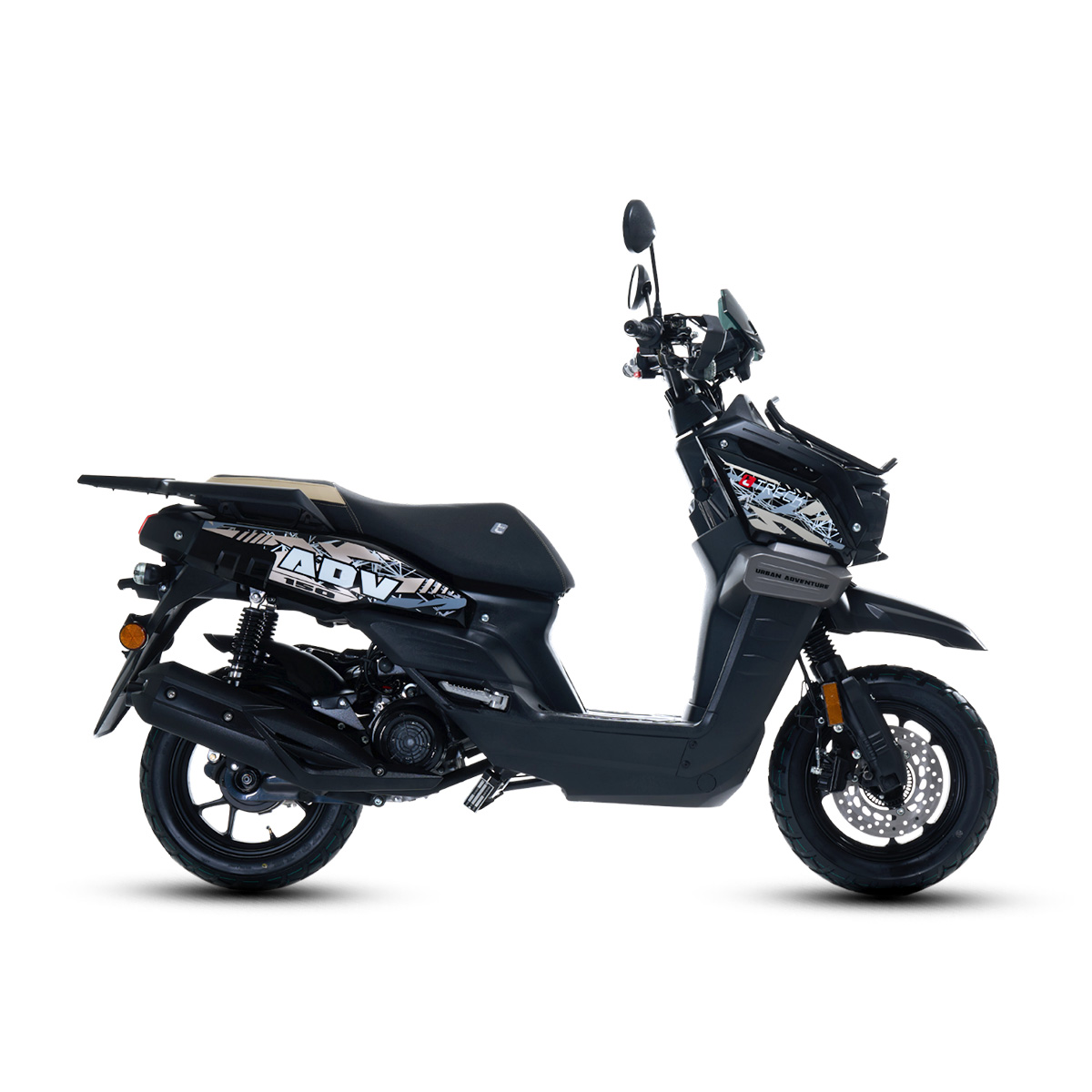 Motoneta Treck Motors Acorazada 150 Dorado/Negro image number null