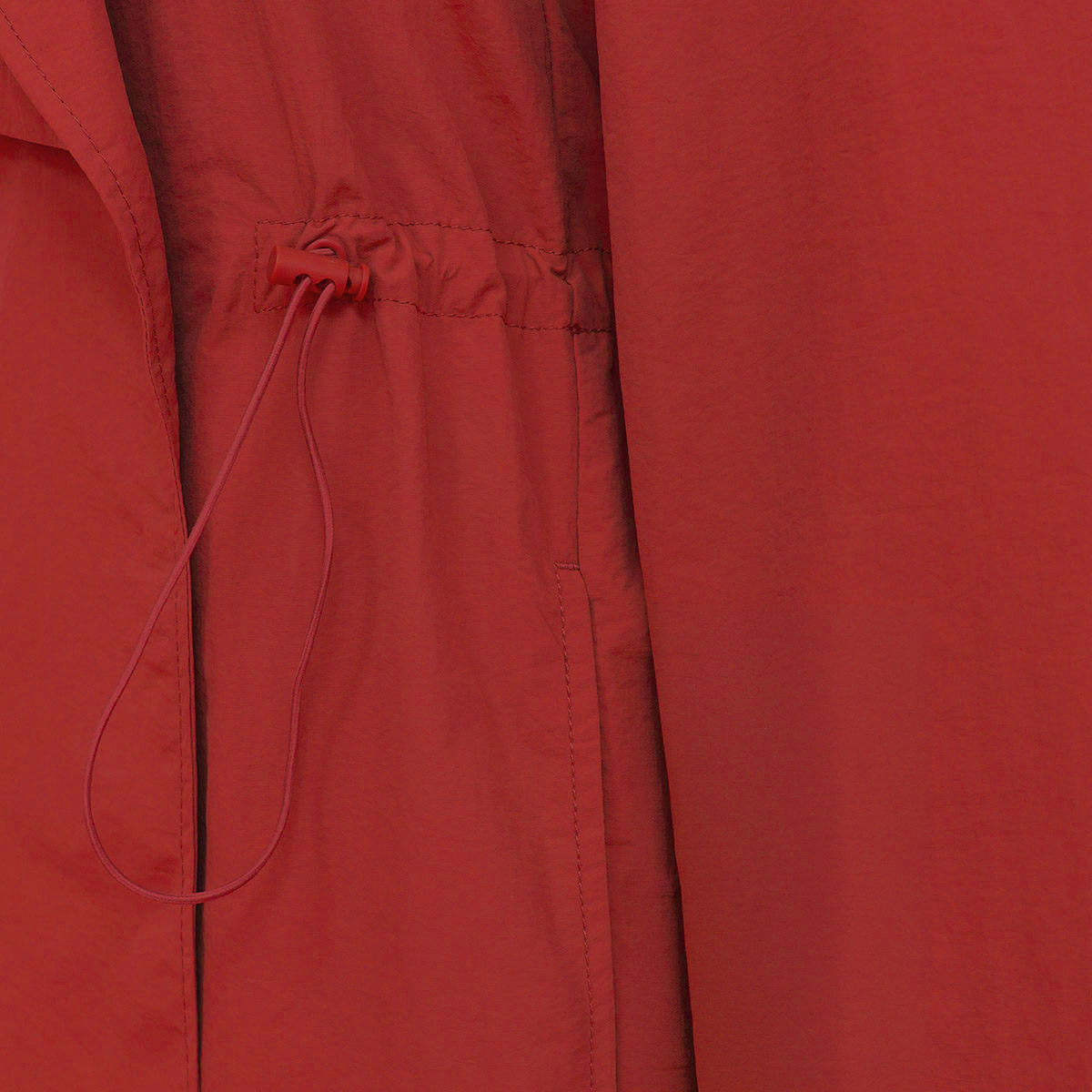 Gabardina larga roja para Mujer Petite JUST BY BASEL image number null