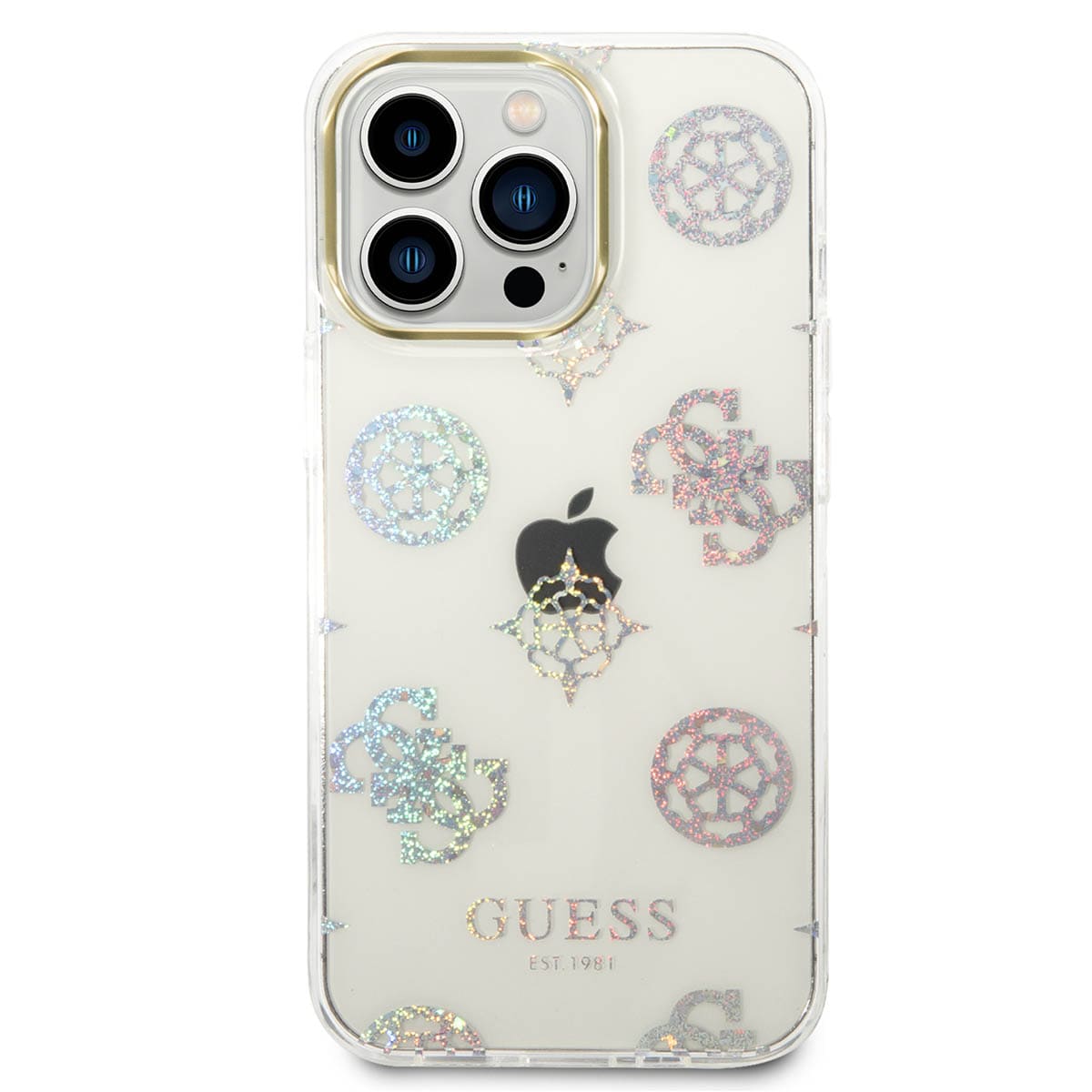 Funda Guess Electroplated Blanca para iPhone 14 Plus image number null