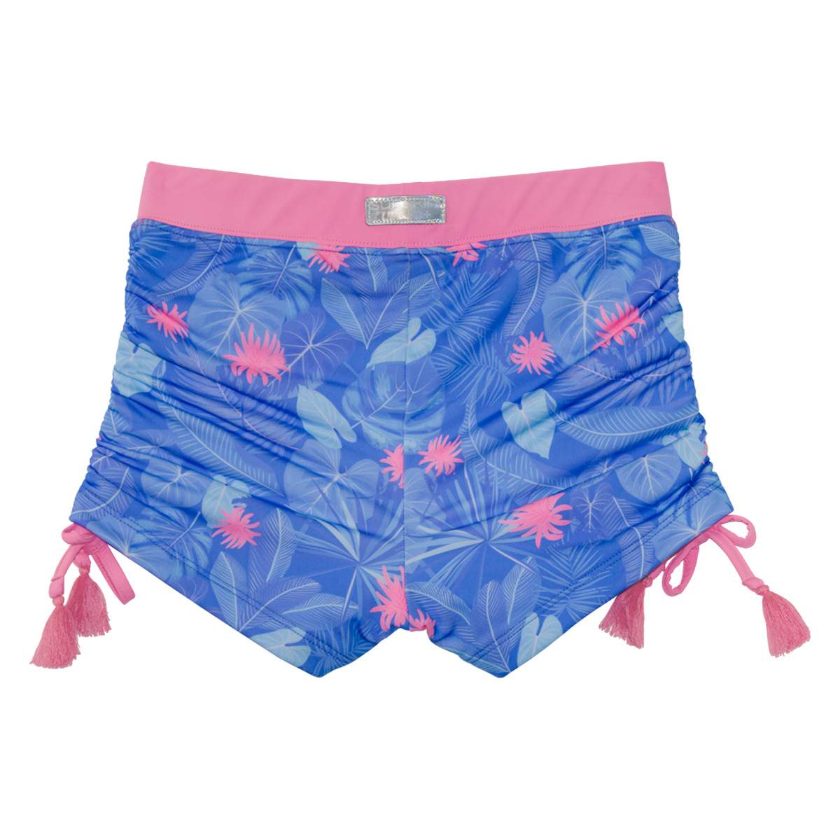 Traje Ba&ntilde;o Short con Dise&ntilde;o Skysoul Rosa Combinado para Ni&ntilde;a image number null