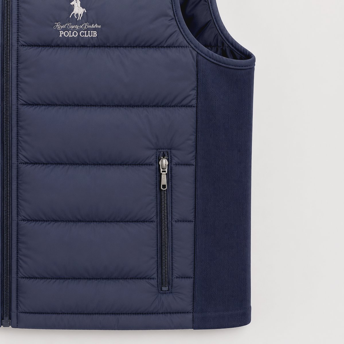 Chaleco Capitonado Regular Fit Azul Oscuro Polo Club para Hombre image number null