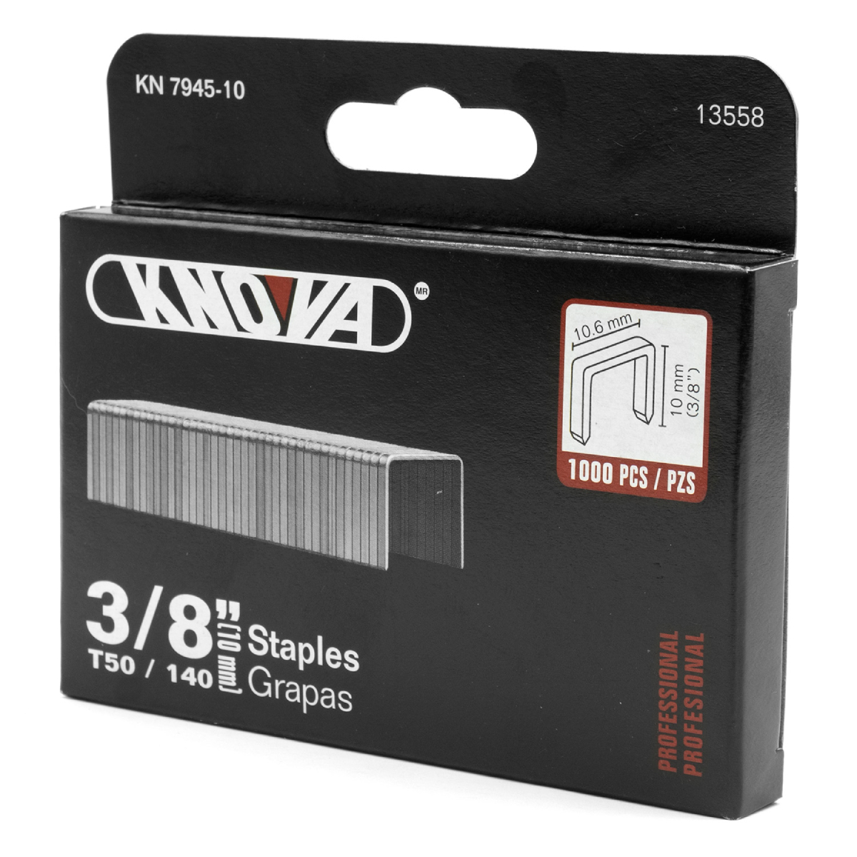 Caja de Grapas Knova 3/8 10 Mm image number null