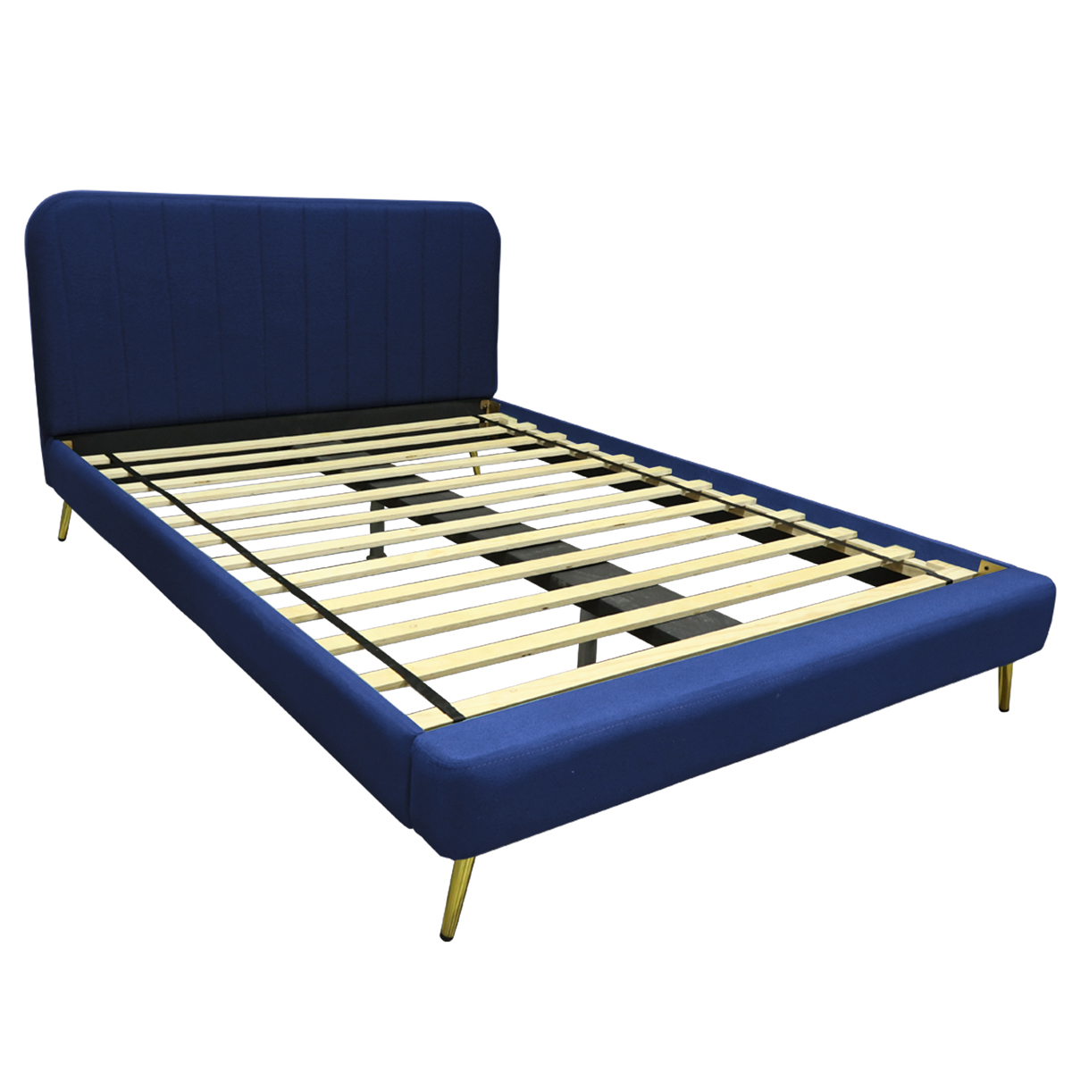 Cama Tonatiuh Con Gajos King Azul image number null