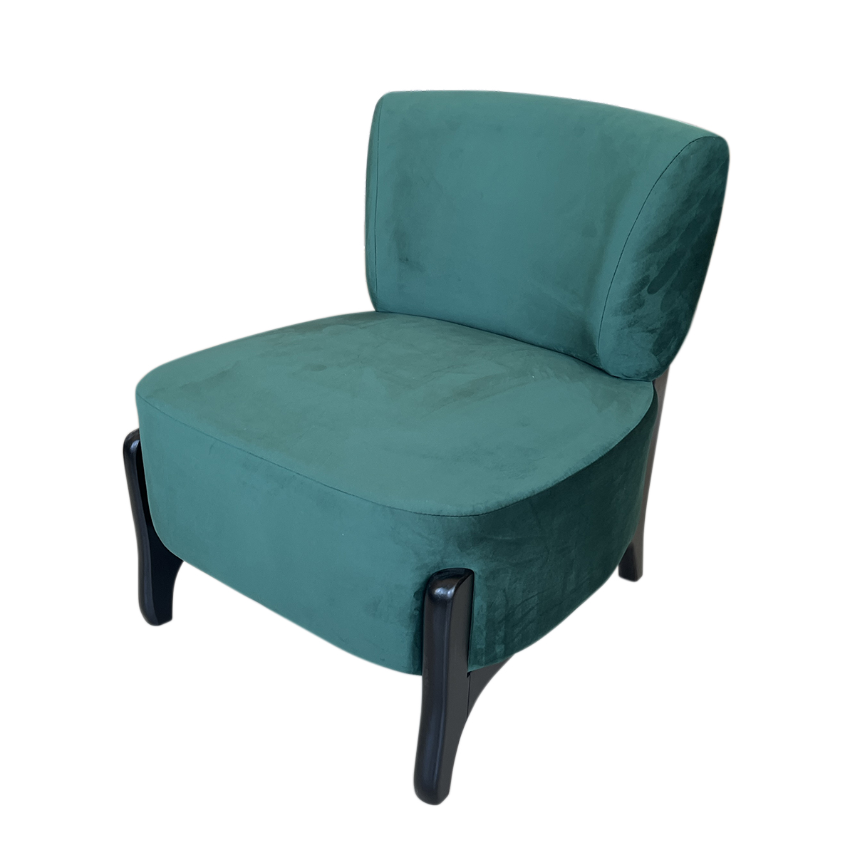 Sill&oacute;n Vintage Home Slipper Velvet Green image number null