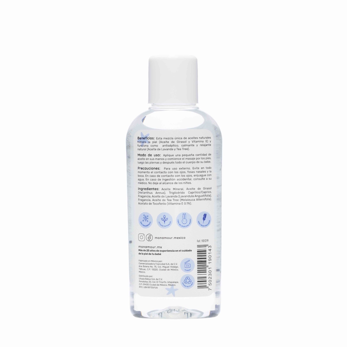 Aceite Relajante Mon Amour 125 ml image number null