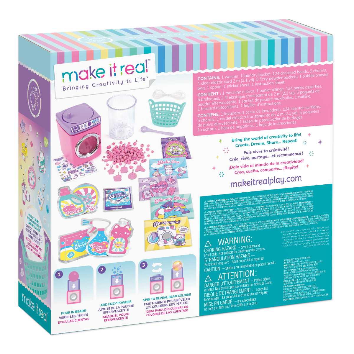 Felinamente Adorables Pulseras a Lavar MAKE IT REAL image number null