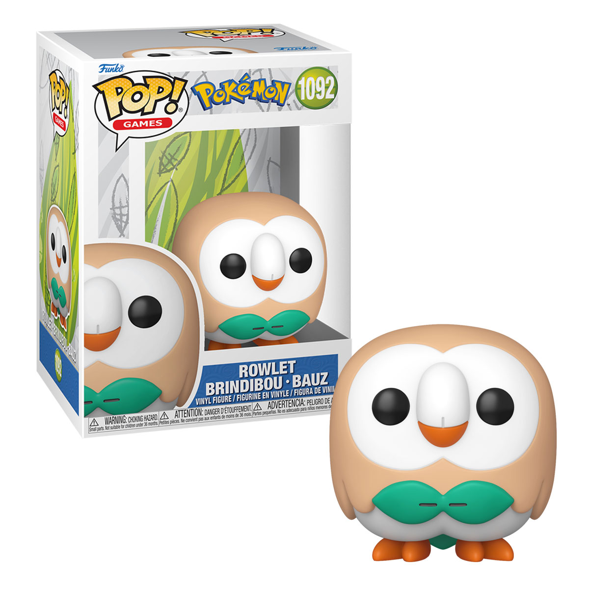 Pop Games Pokemon Rowlet image number null