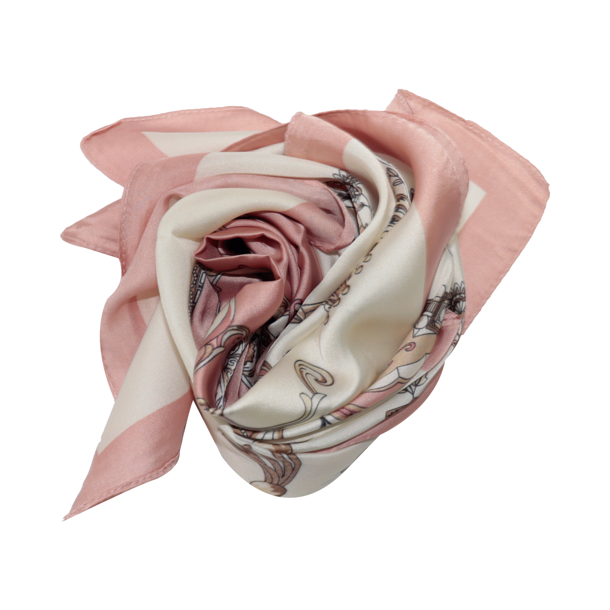 Pa&ntilde;uelo Satinado Print Floral Rosa&nbsp;Phi By Philosophy Jr image number null