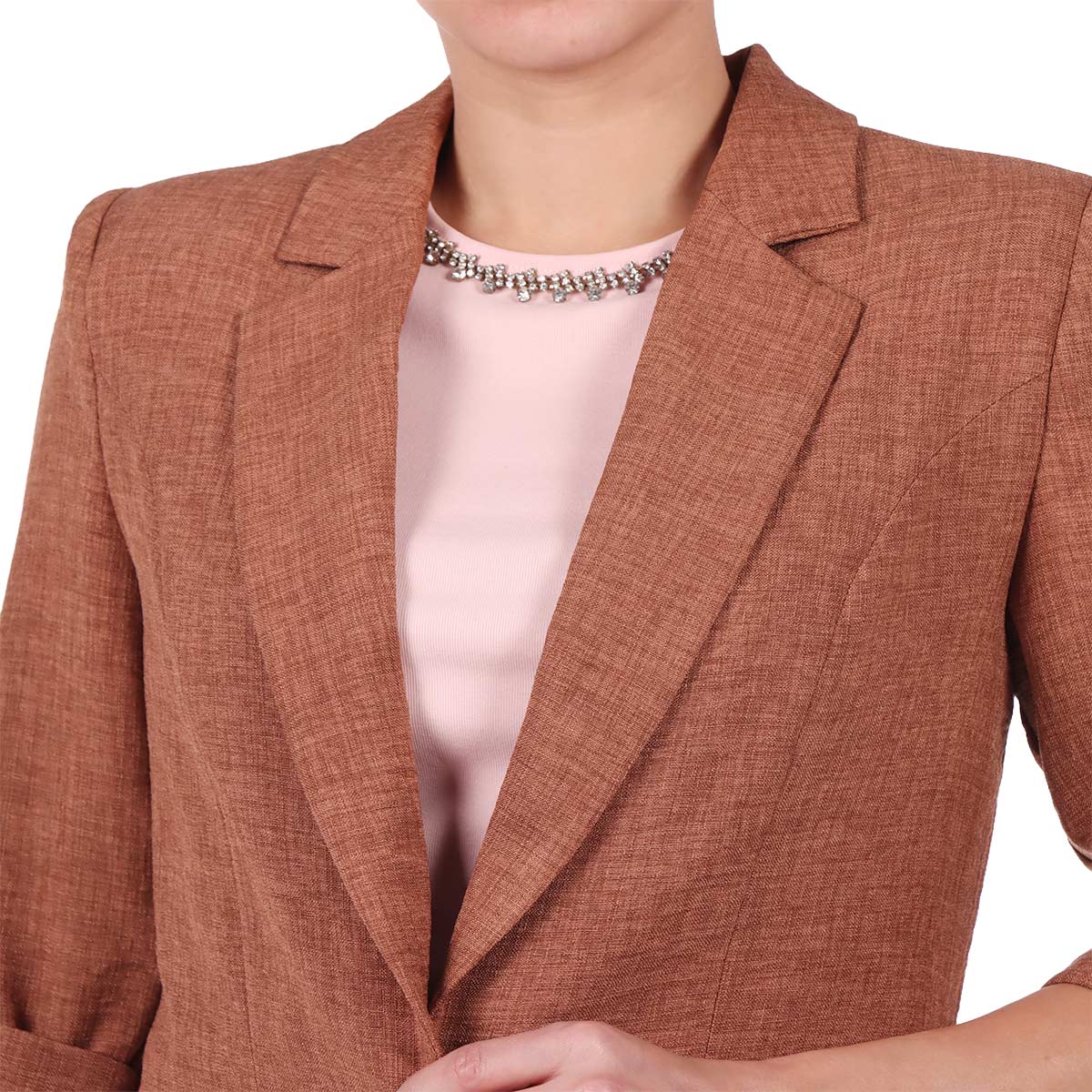 Saco Sin Forro Casual Pavla Mint para Mujer image number null