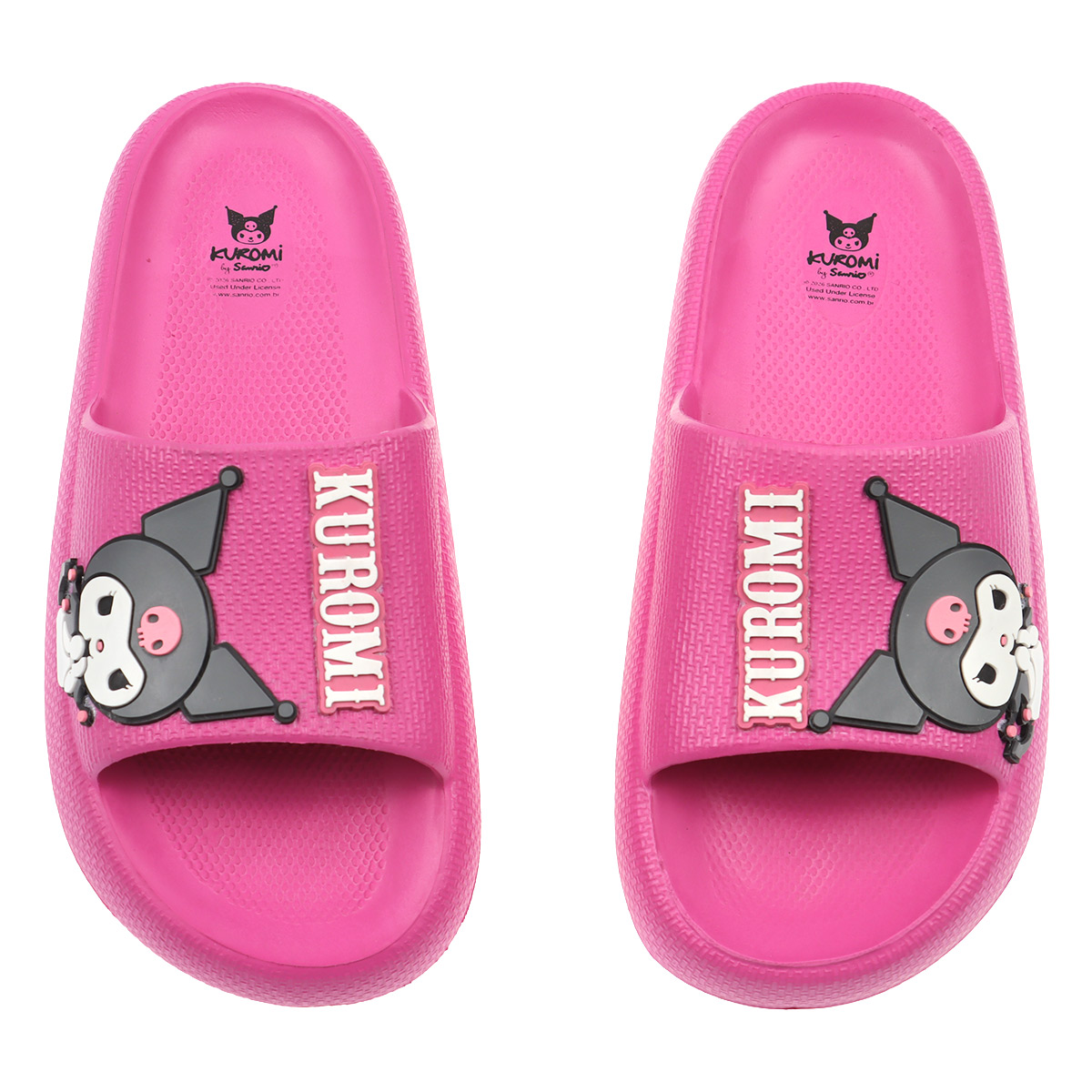 Sandalias Slide Kuromi Casual Kitty para Mujer image number null
