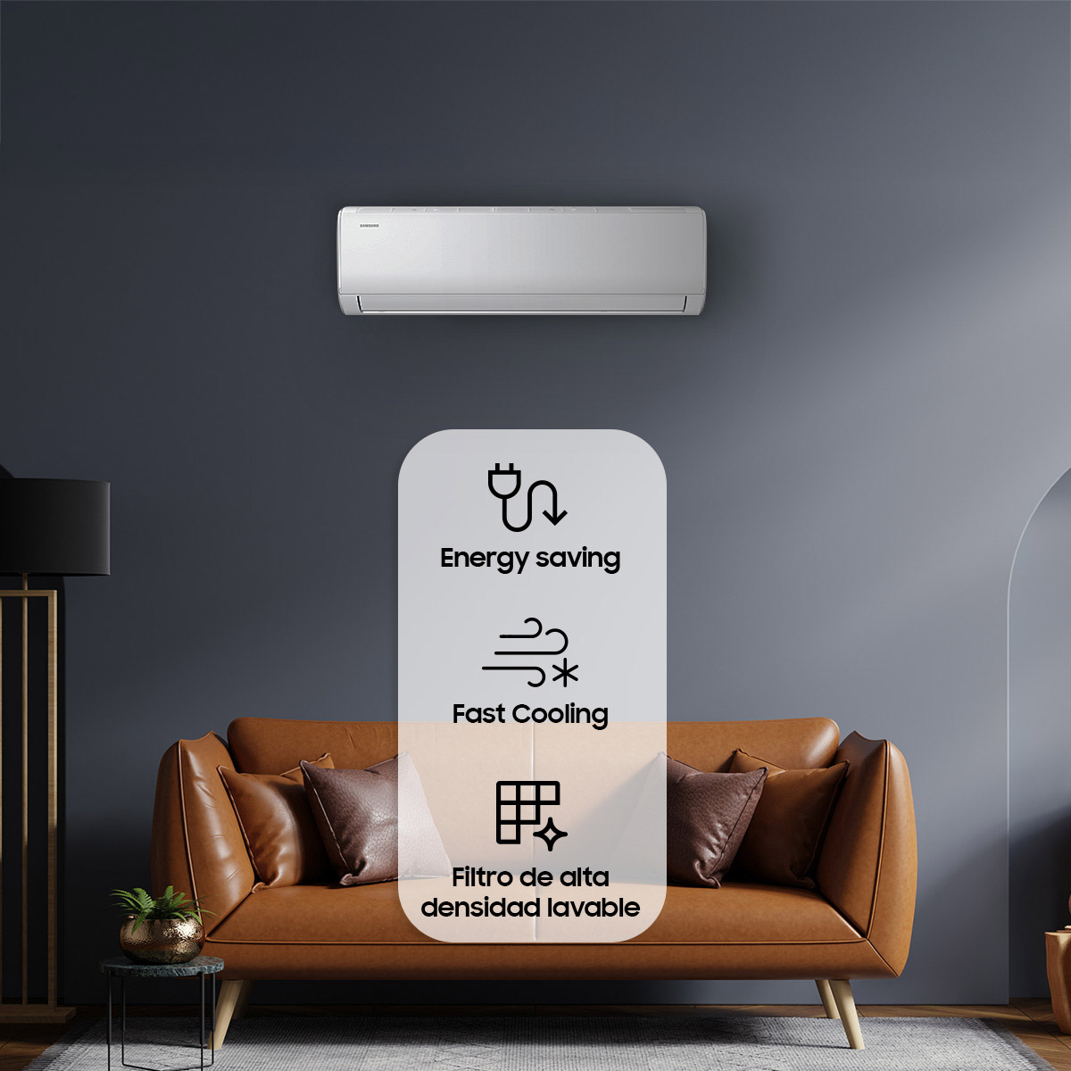 MINI SPLIT SAMSUNG INV 110V 12000 SF image number null