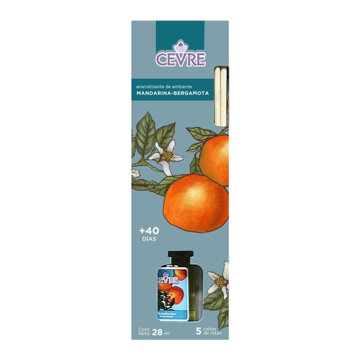 Ambientador Mandarina 28ml CEVRE image number null