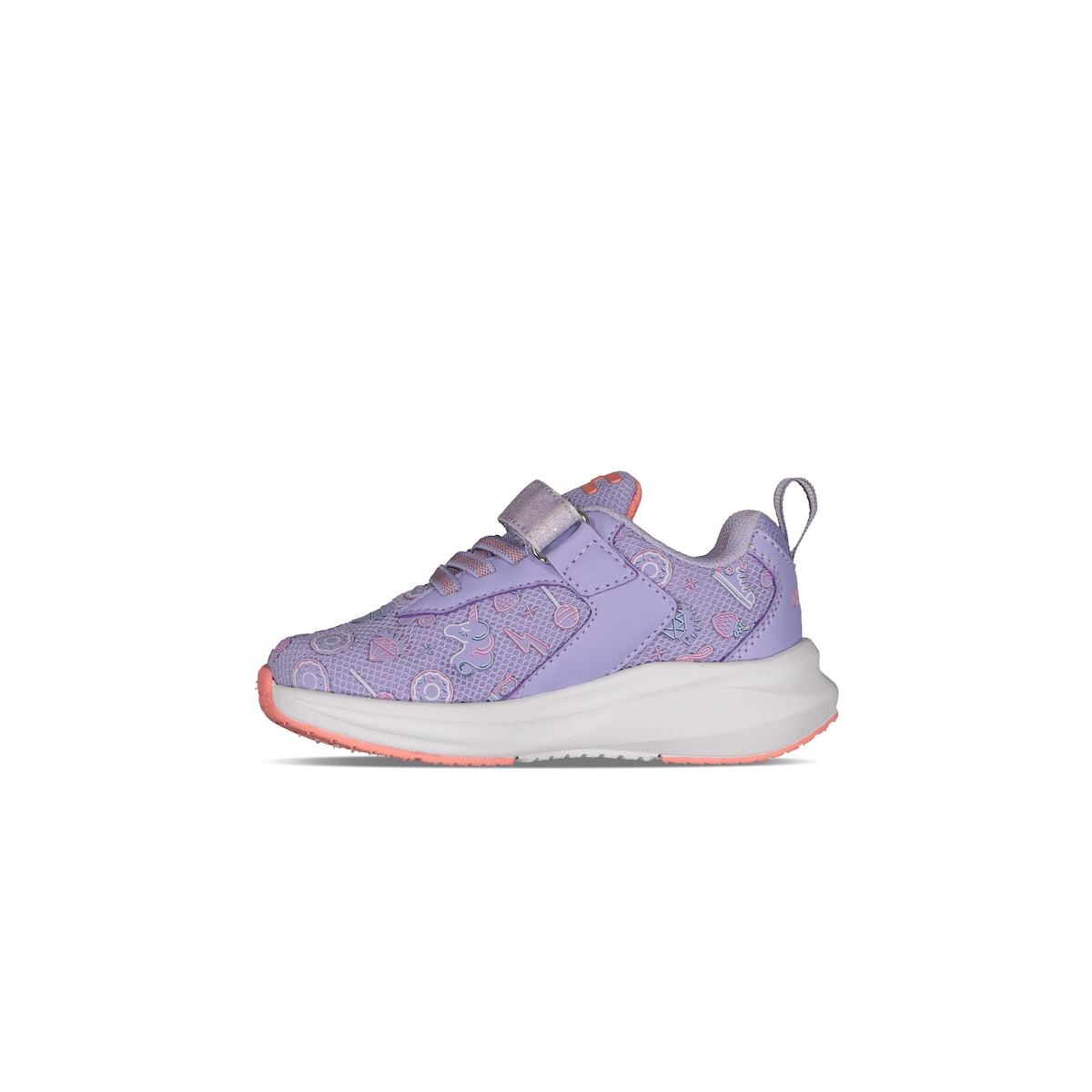 Tenis Umbra Charly Morado con Dise&ntilde;o Ajuste Velcro para Ni&ntilde;a image number null