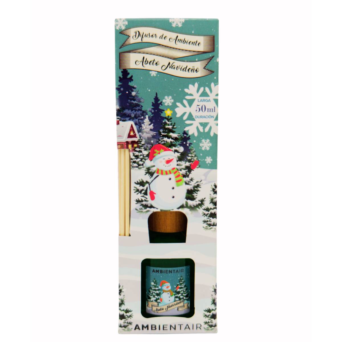 Mikado Abeto Mu&ntilde;eco De Nieve 50Ml AMBIENTAIR image number null