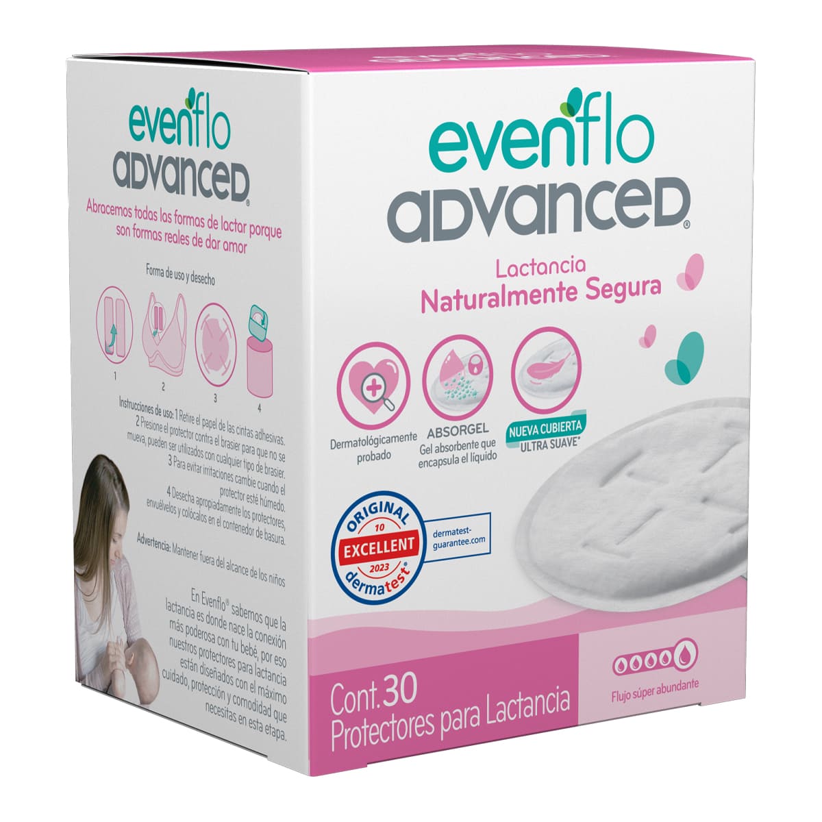 Protectores para Lactancia de 30 Piezas Evenflo image number null