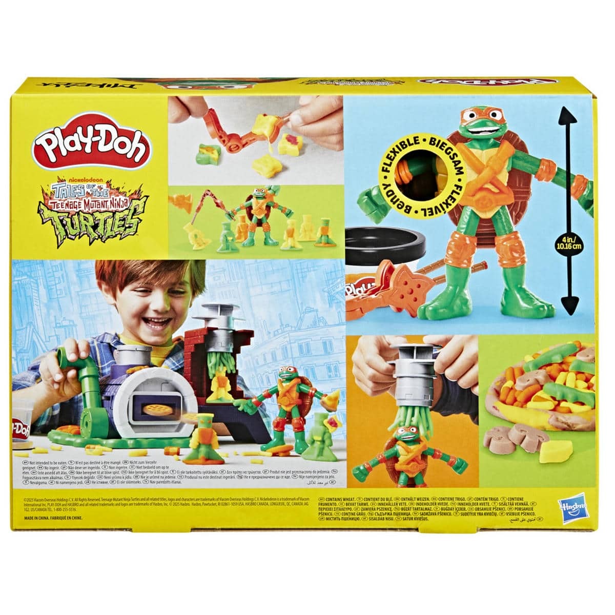Set de Masa Moldeable Play-Doh Teenage Mutant Ninja Turtles Horno Lanzapizzas image number null