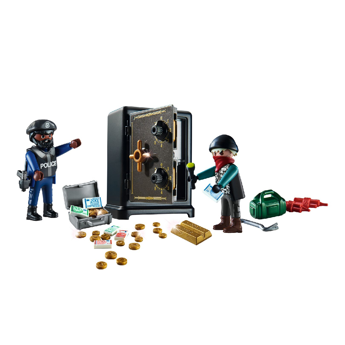 City Action Starter Pack Caja Fuerte PLAYMOBIL image number null