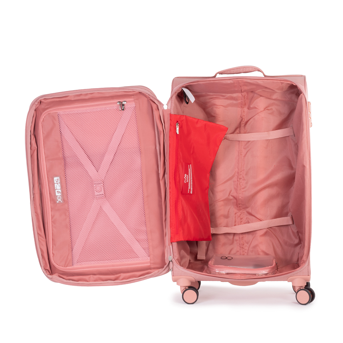 Maleta Cloe Urket 24" Rosa image number null