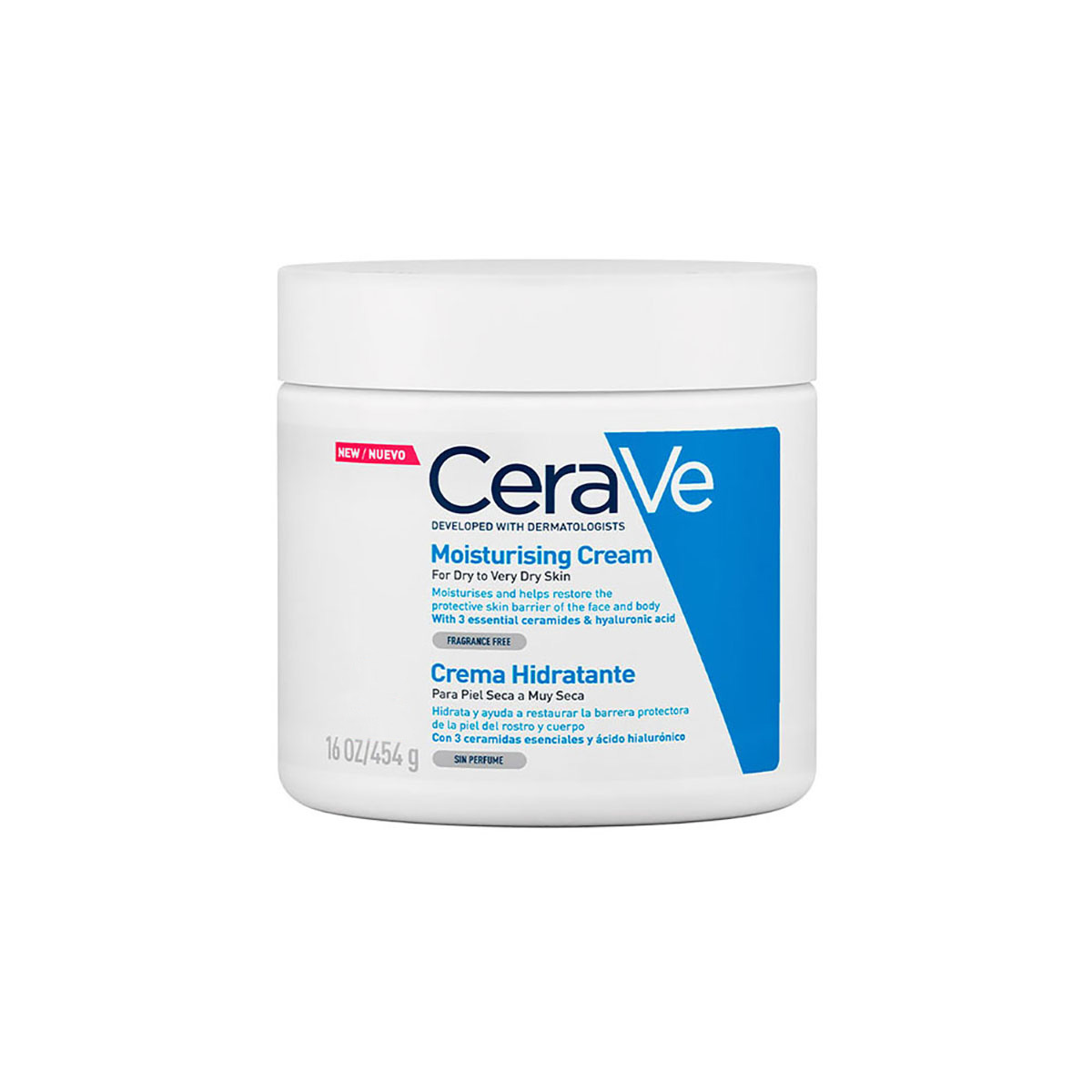 Crema Hidratante para Piel Seca CeraVe image number null