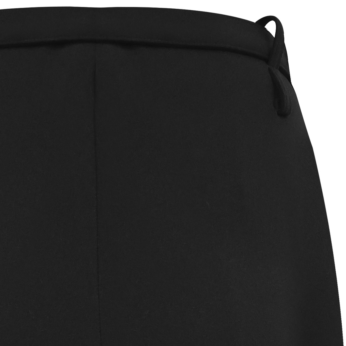 Leggings negros de corte flare y cintur&oacute;n para Mujer Petite JUST BY BASEL image number null