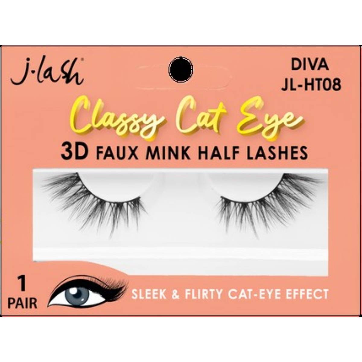 Pesta&ntilde;as Postizas Classic Cat Eye Diva J Lash image number null