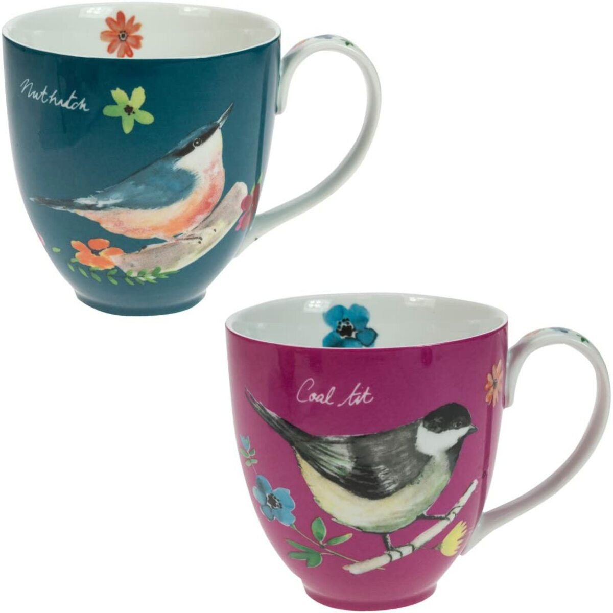 Juego 2 Tazas Aves ENGLISH TABLEWARE image number null
