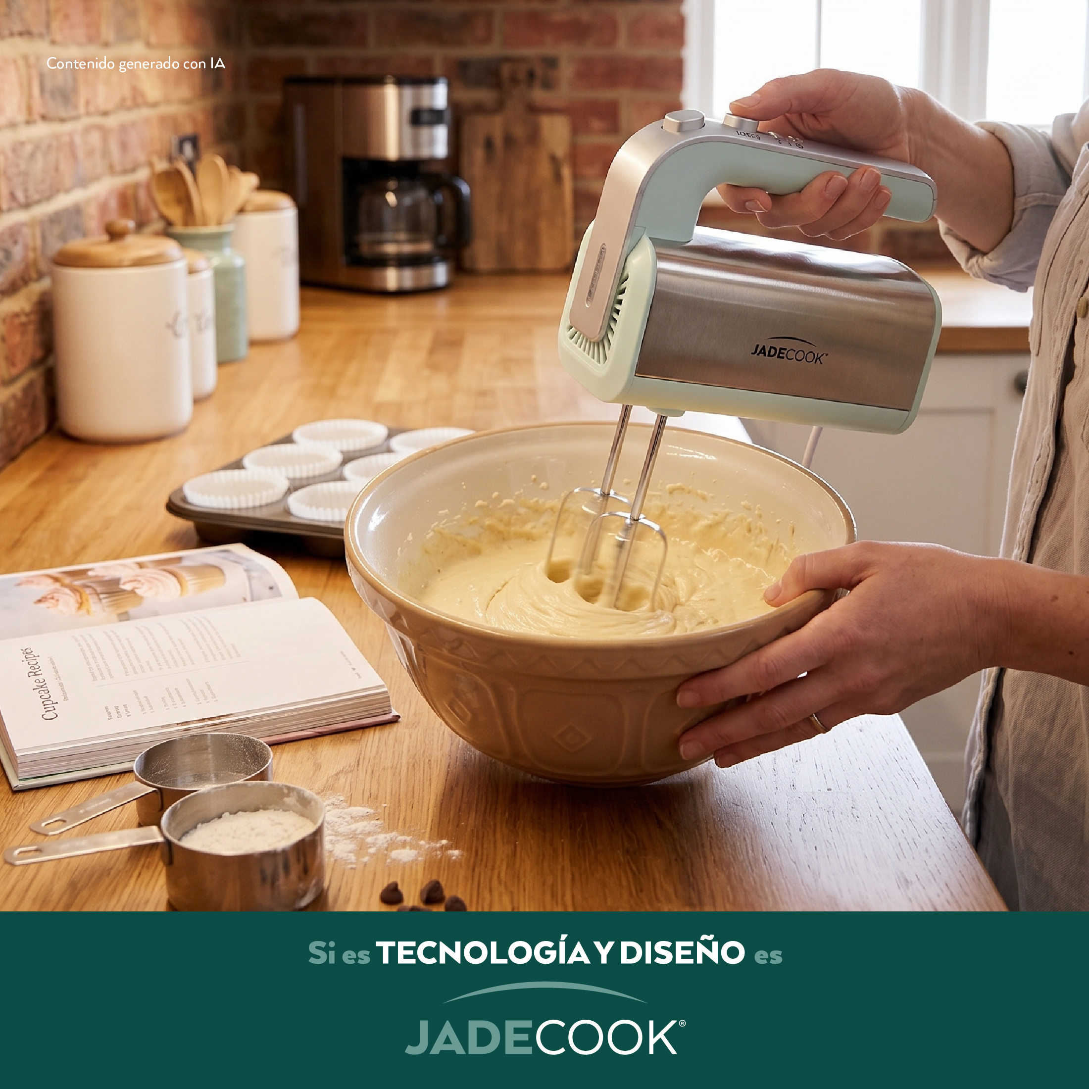 Batidora Manual 5 Vl Jade Cook image number null