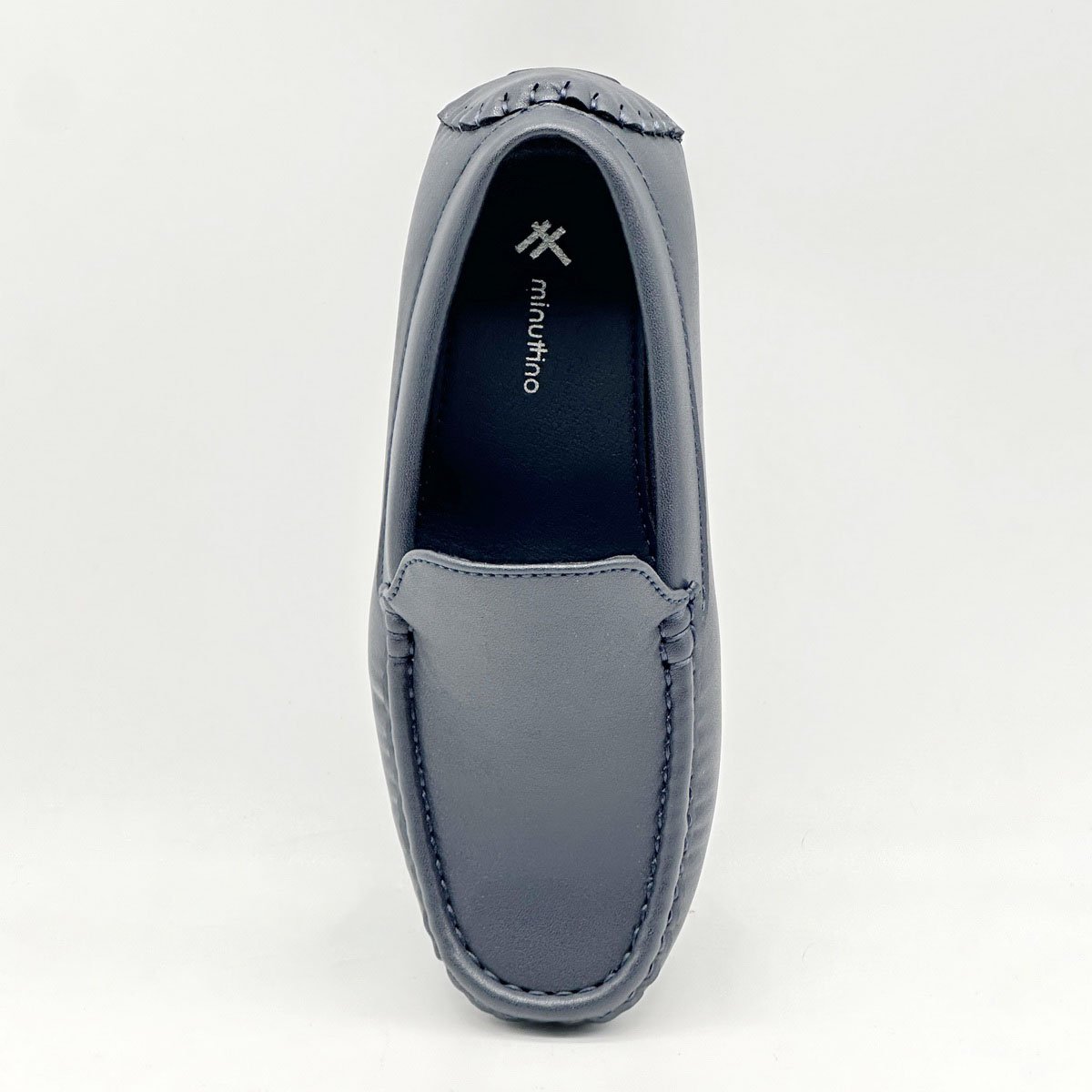 Mocas&iacute;n Liso Minuttino Azul para Ni&ntilde;o image number null