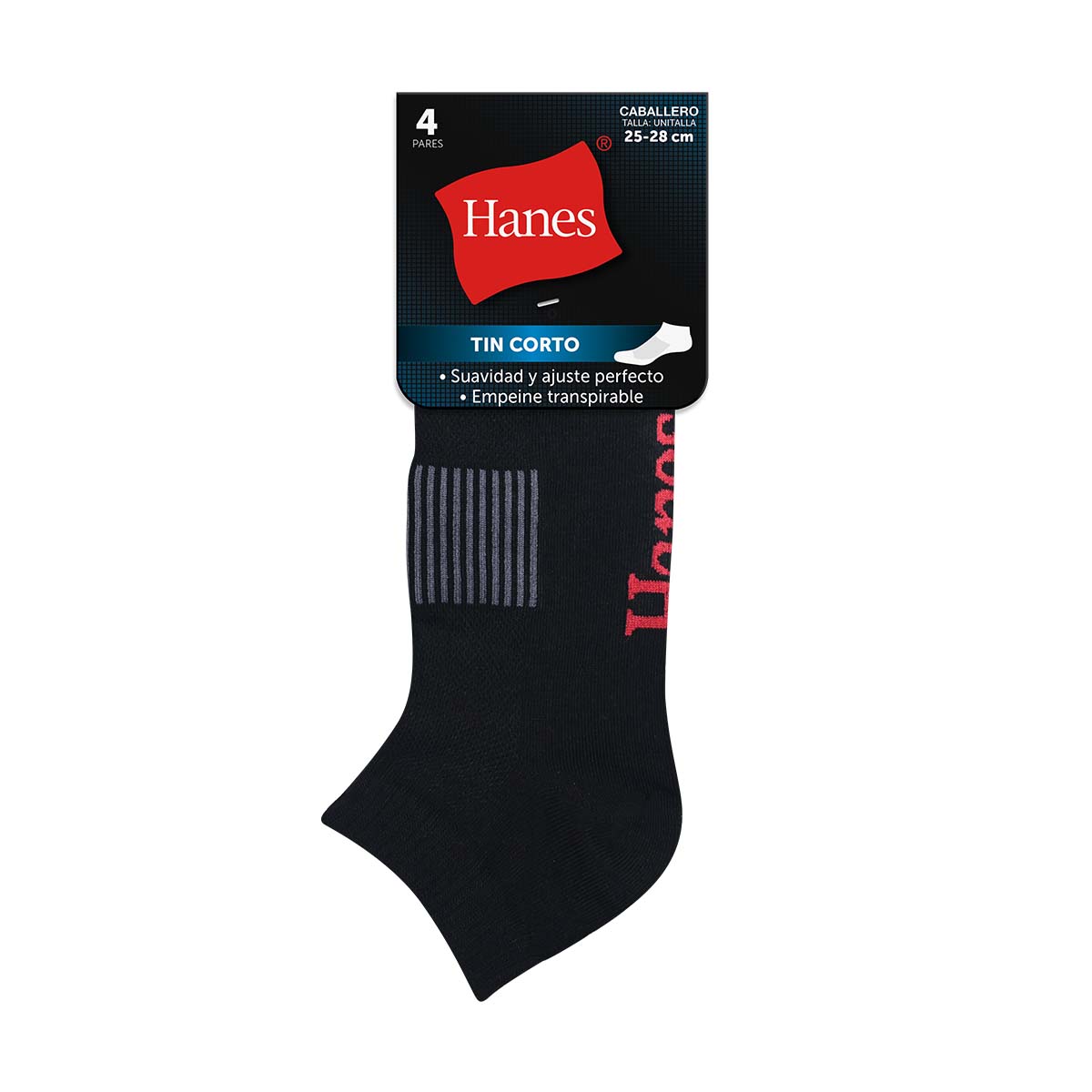 Set 4 Pack Tines Hanes para Hombre image number null