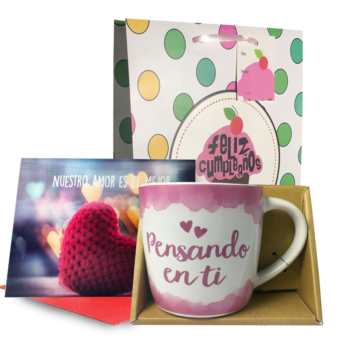 Kit De Taza Para Cumplea&ntilde;os Nico image number null