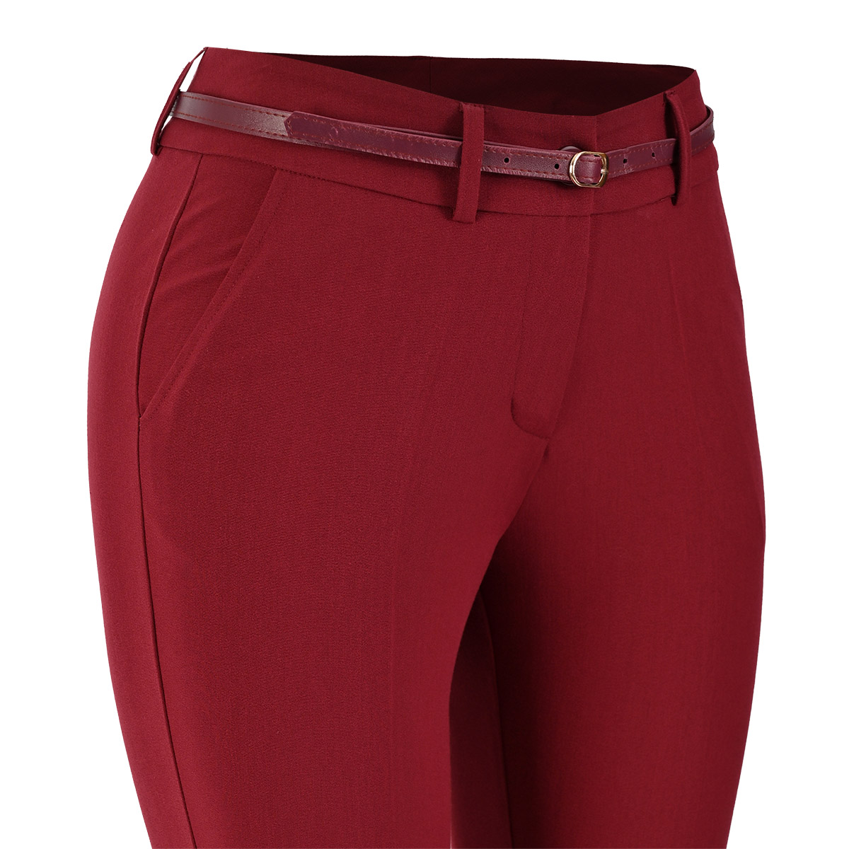 Pantal&oacute;n Con Cintur&oacute;n Noori Para Mujer Petite image number null