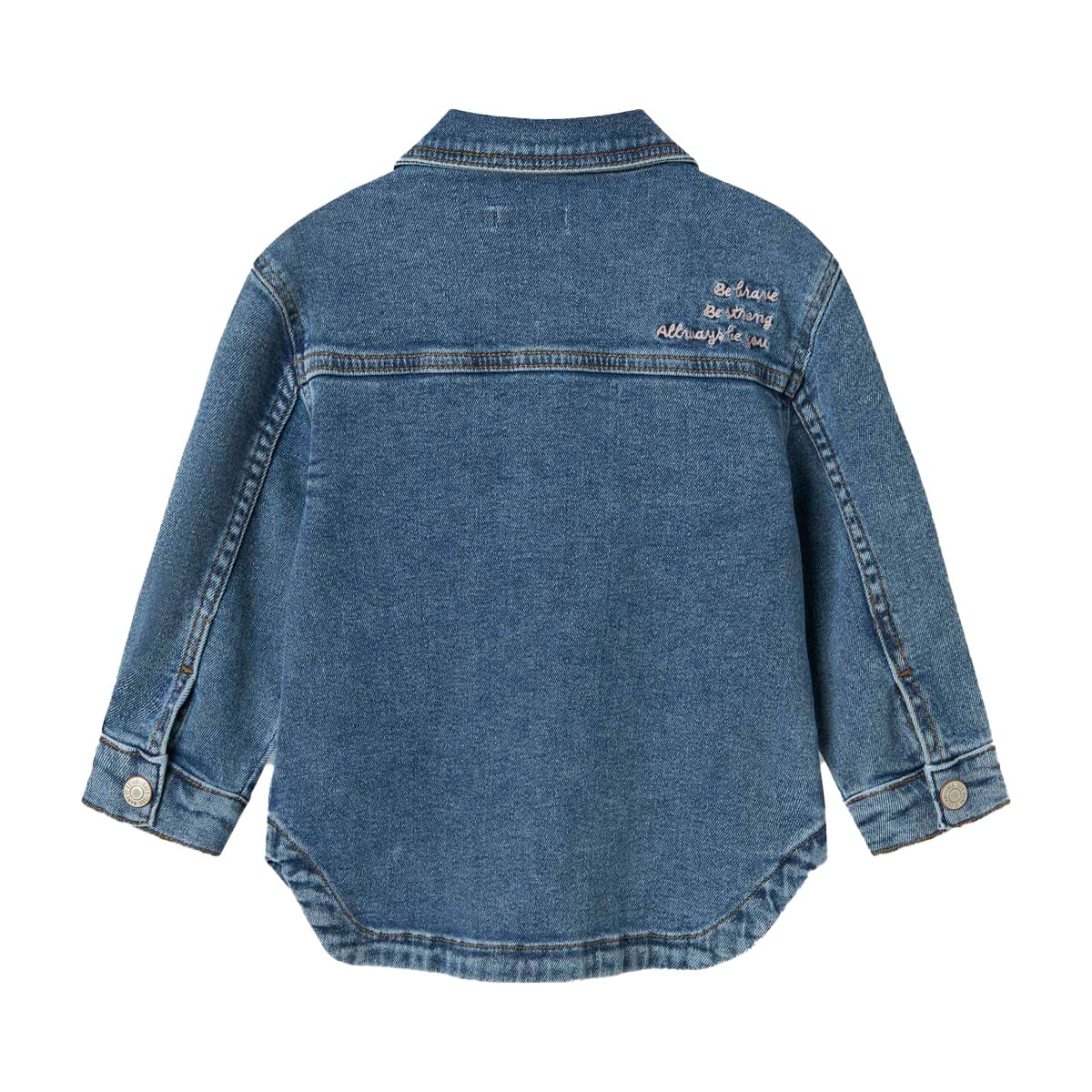 Chamarra Denim con Bolsillo Name It para Beb&eacute; Ni&ntilde;a image number null