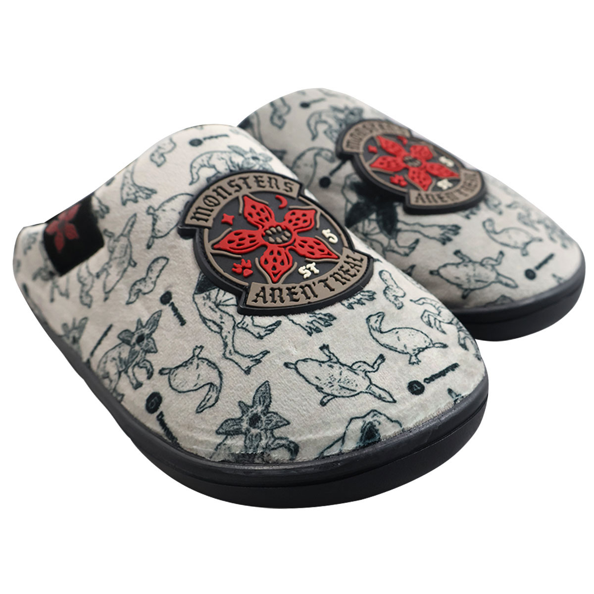 Pantufla Personajes Stranger Things Gris para Ni&ntilde;o image number null