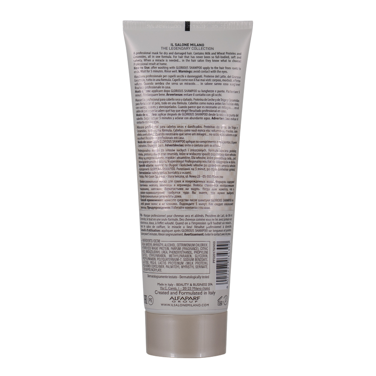 Salone Supreme Mascarilla Para Cabello 250 ml image number null