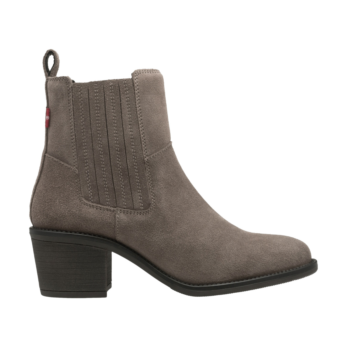 Bot&iacute;n Chelsea Lyssa en Gamuza Levi's Beige para Mujer image number null
