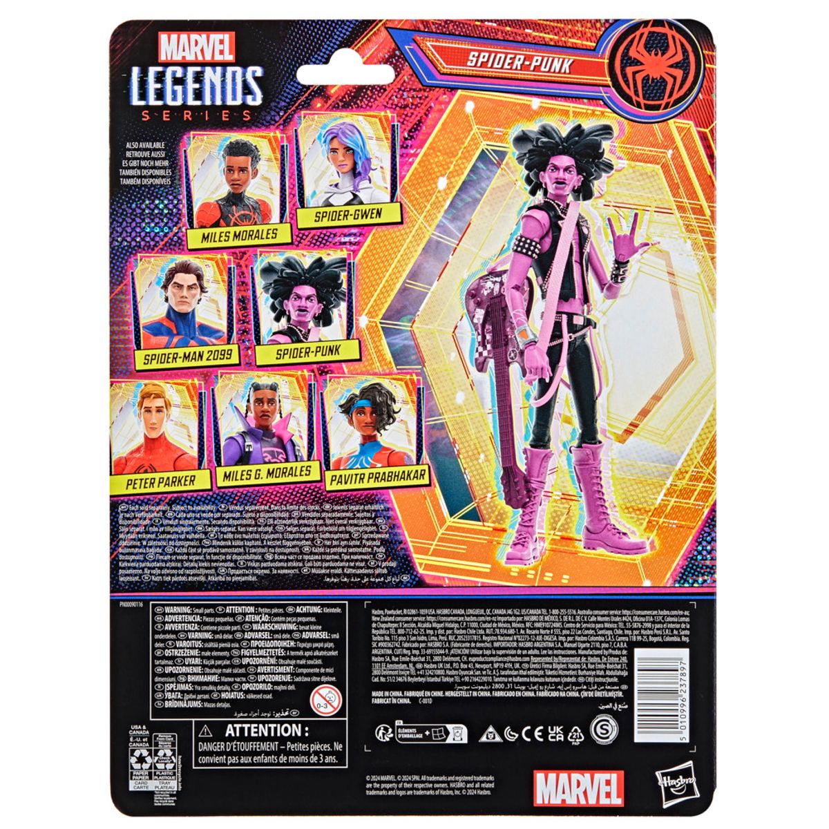 Figura de Acci&oacute;n Spider-Punk Spider-Man Across Spider-Verso image number null
