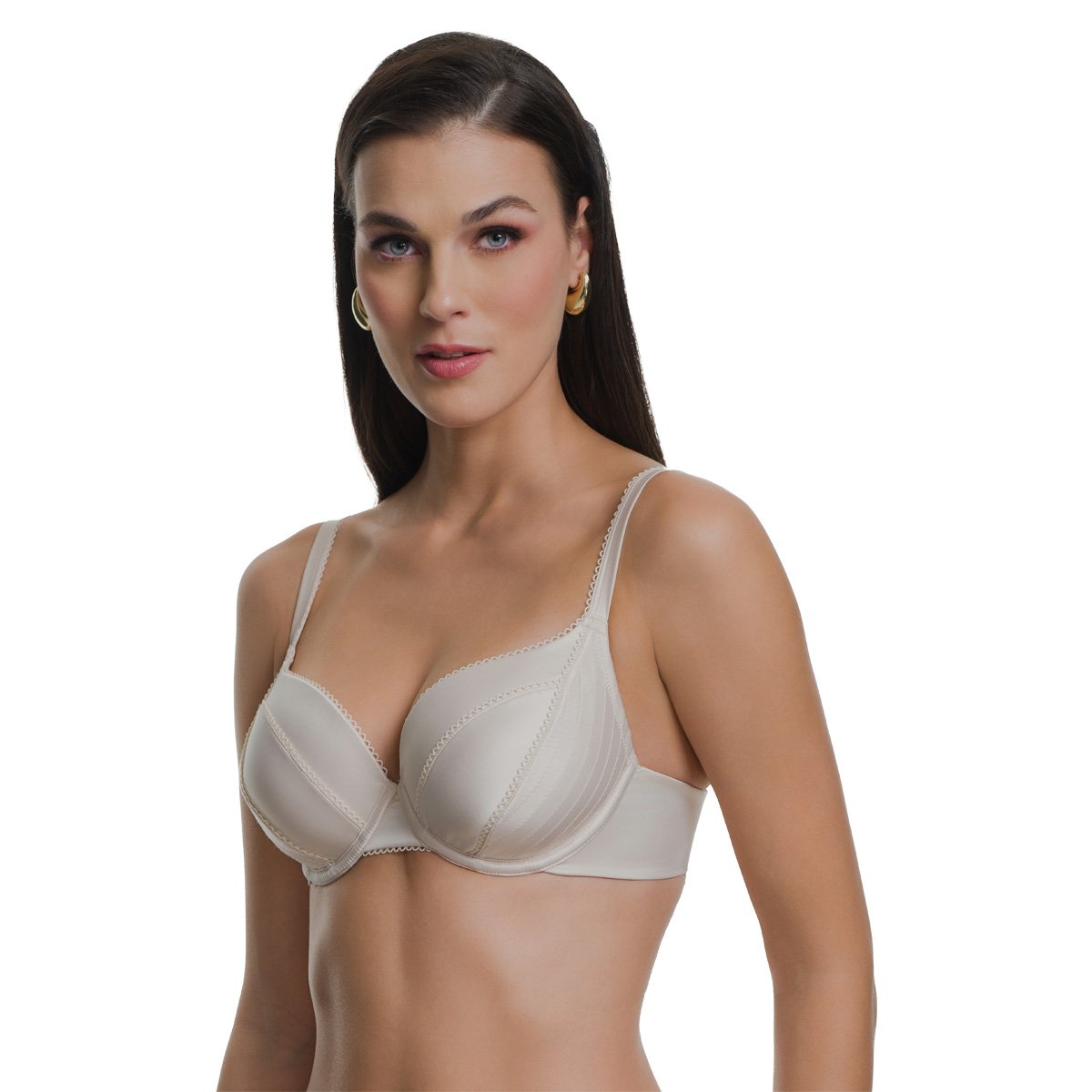 Brasiere Satinado Copa Preformadas Maidenform Para Mujer image number null