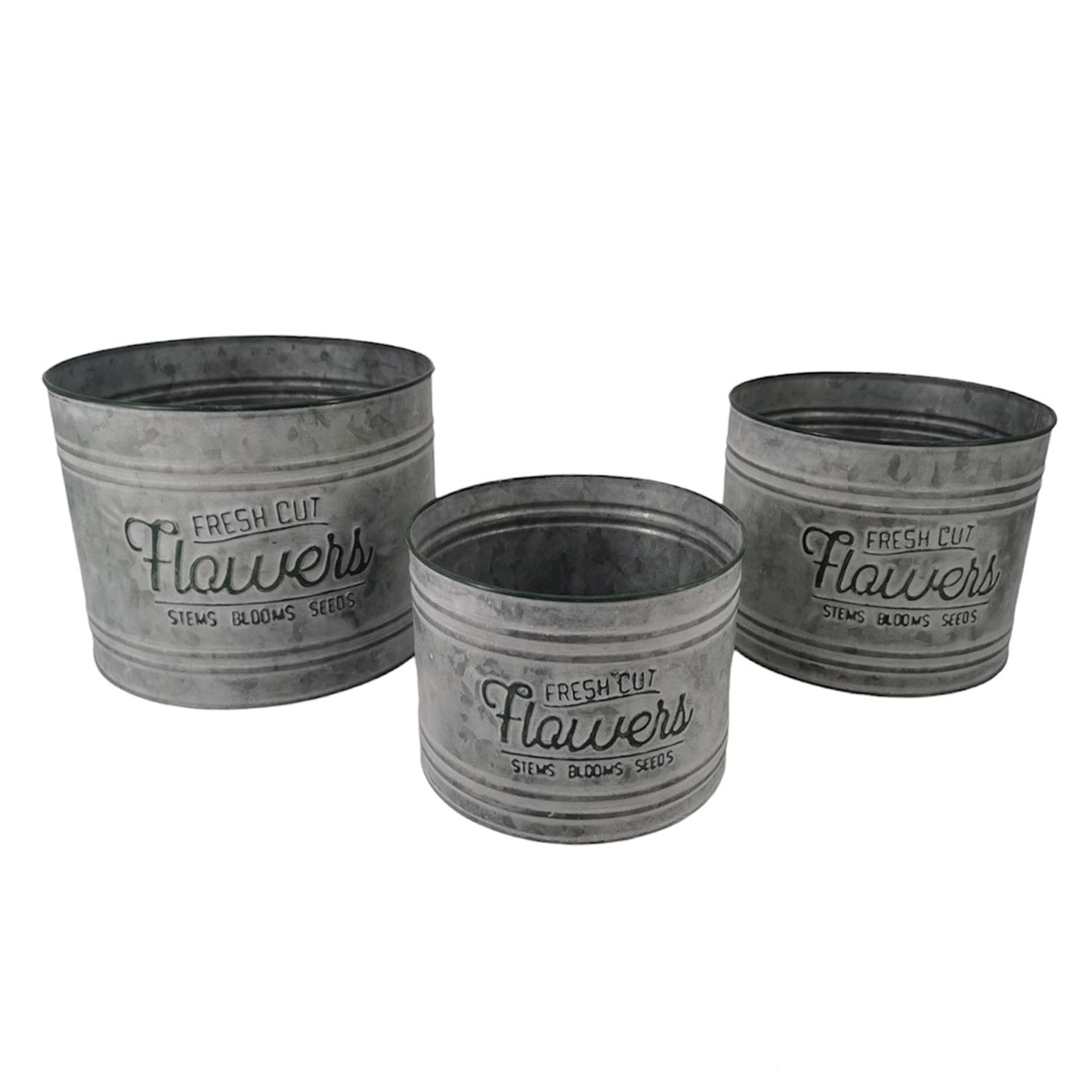 Set De 3 Porta Macetas Flower Mideko image number null