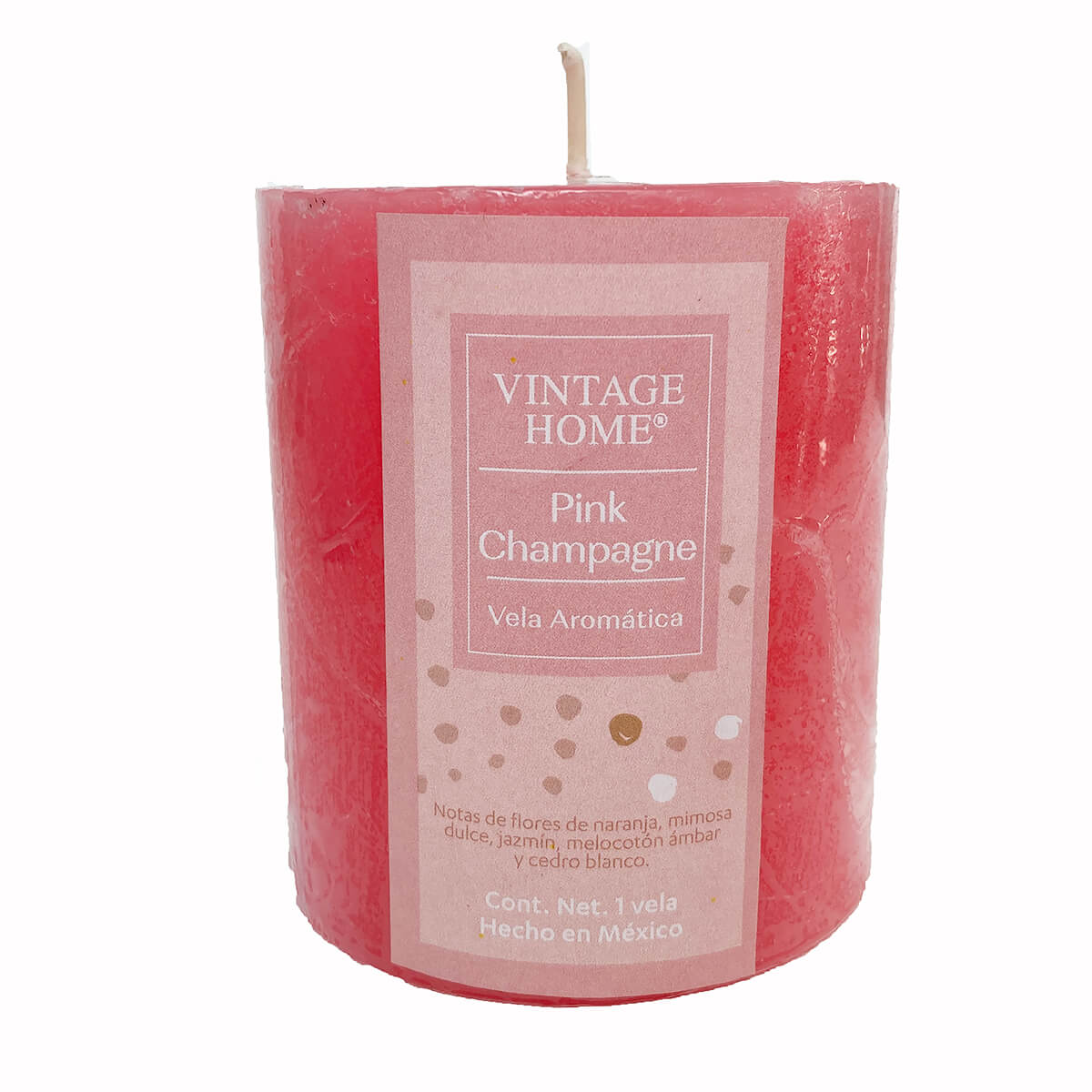 Vela Pillar Pink Champagne 3X4 Vintage Home image number null