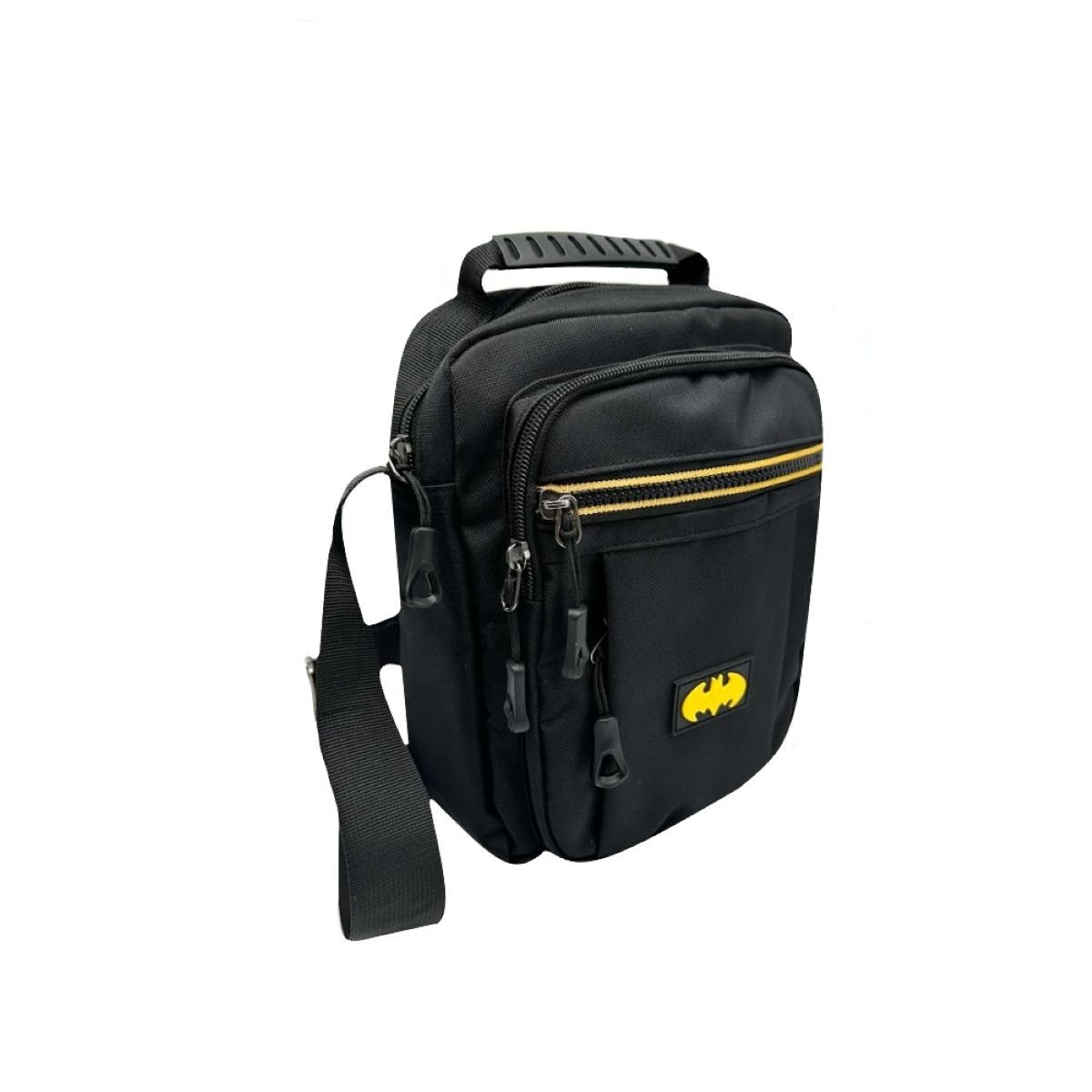 Bolso Cross Body con Dise&ntilde;o Liga de la Justicia Batman para Hombre image number null