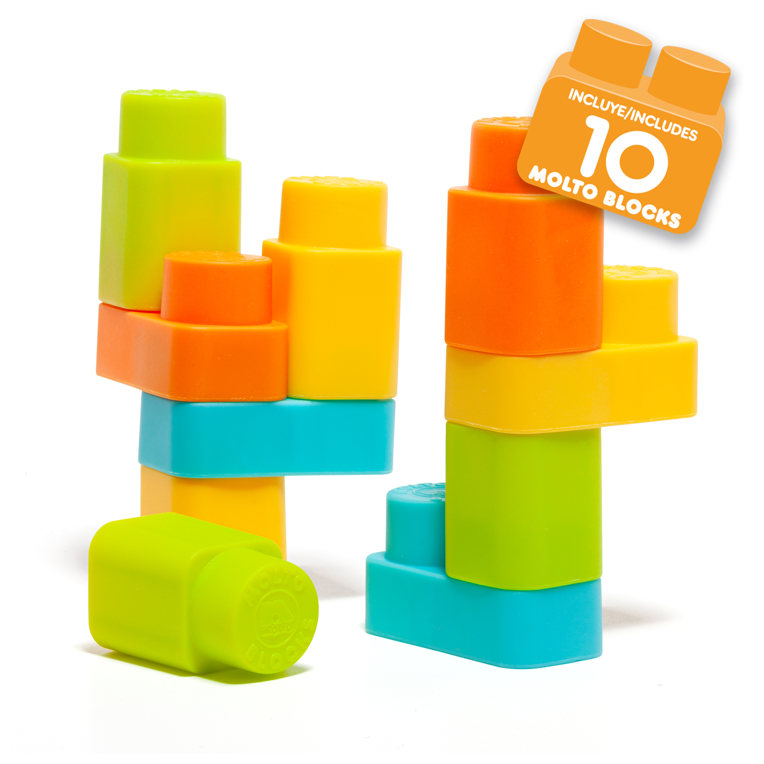 Montable Riblie Go Con Bloques Azul Molto image number null