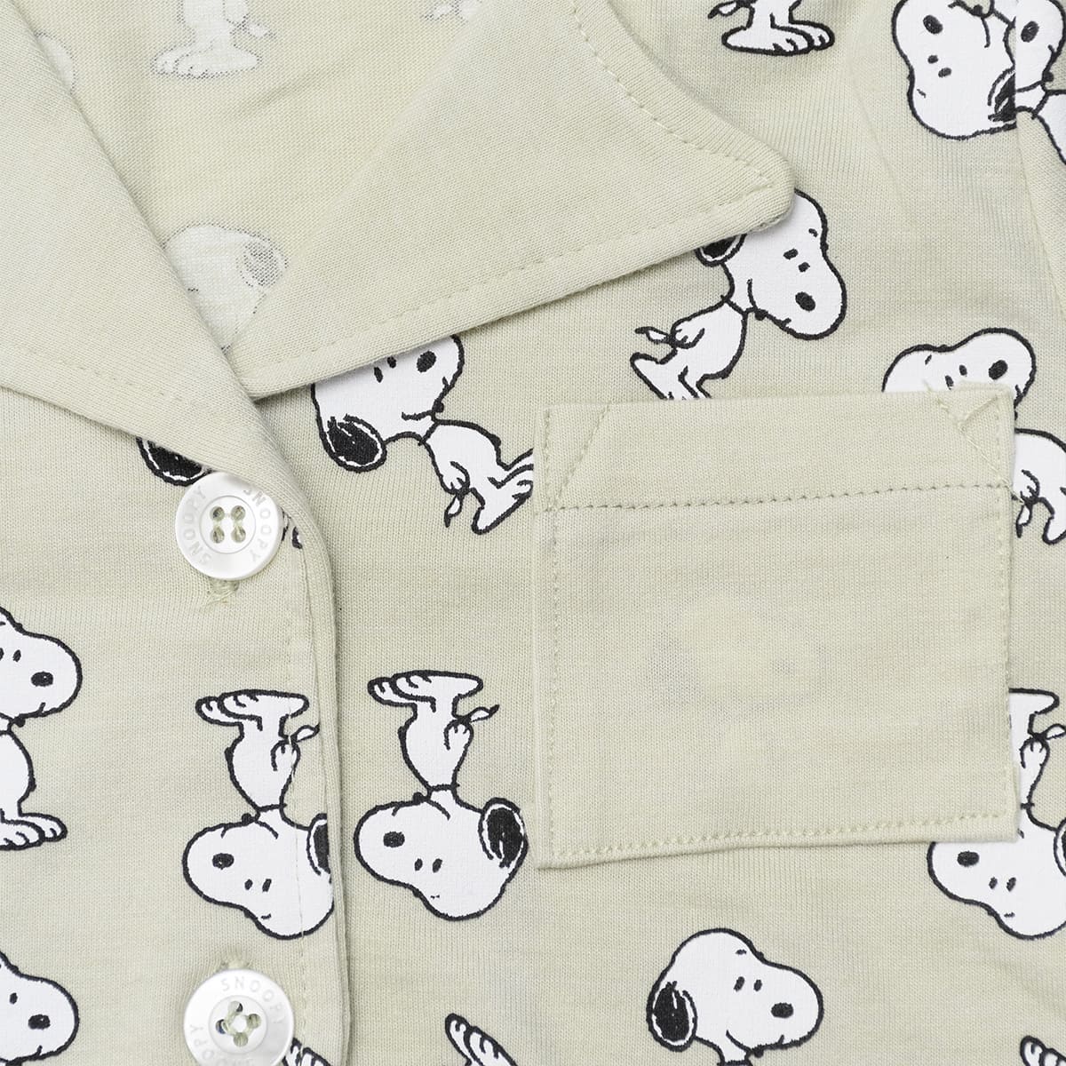 Conjunto 2Pzas Pijama Camisera Snoopy Para Ni&ntilde;o image number null