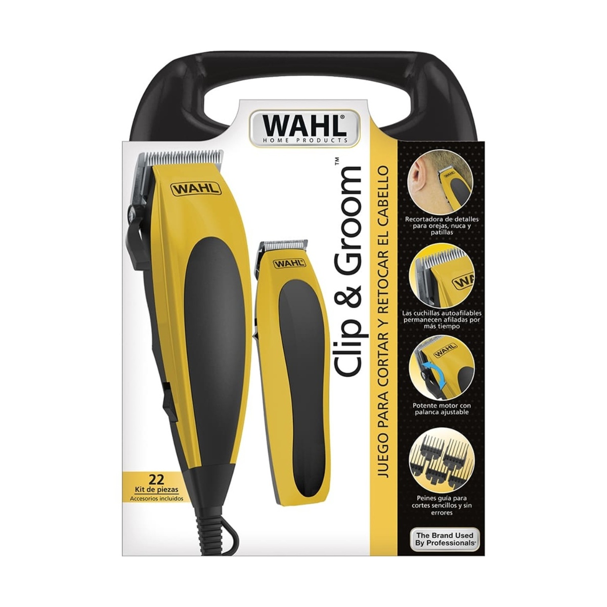 Juego Para Cortar Y Retocar El Cabello Clip & Groom image number null